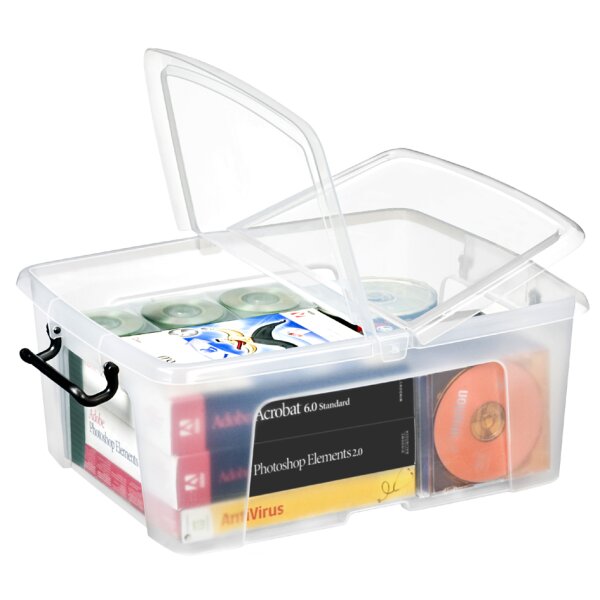 CEP Aufbewahrungsbox strata, 50 Liter, transparent