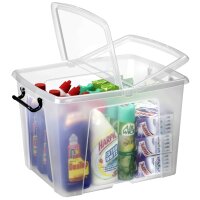 CEP Aufbewahrungsbox strata, 50 Liter, transparent