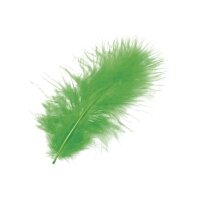 KNORR PRANDELL Marabufedern 10cm 6619440 grün 15...