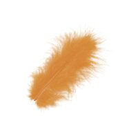 KNORR PRANDELL Plumes marabout 10cm 216619100 orange 15 pcs.