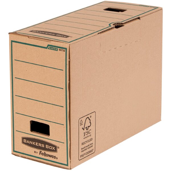 Fellowes BANKERS BOX EARTH Archiv-Schachtel, braun, (B)100mm