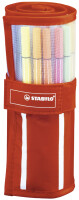 STABILO Fasermaler Pen 68, 30er Rollerset "Streifen"