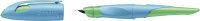 STABILO Stylo plume EASYbirdy L, gauchers, bleu/vert