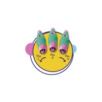STABILO Stylo plume EASYbirdy R, droitiers, bleu/azur