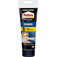 Pattex Montagekleber POWER, weiss, 250 g Standtube