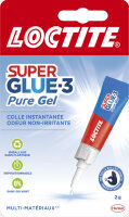 LOCTITE Colle universelle SUPER GLUE-3 Pure Gel