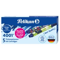 Pelikan Cartouches dencre LTP/F/5, bleu royal