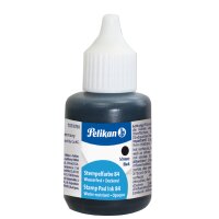 Pelikan Stempelfarbe 84, wasserfest, weiss, Inhalt: 30 ml