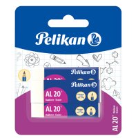 Pelikan Kunststoff-Radierer AL 20, Blisterkarte