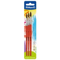 Pelikan Haarpinsel-Set Sorte 23, 3-teilig, sortiert