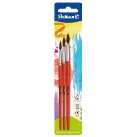 Pelikan Haarpinsel-Set Sorte 23, 3-teilig, sortiert