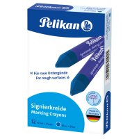 Pelikan Signierkreide 762, blau, Durchmesser: 13,5 mm