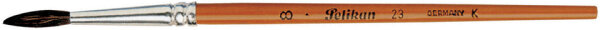 Pelikan Haarpinsel Sorte 23, Gr. 8, stumpfer Holzstiel