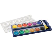 Pelikan Boîte de peinture standard décole K12, 12 couleurs
