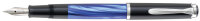 Pelikan Stylo plume M 205, bleu marbré, EF