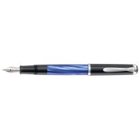 Pelikan Stylo plume M 205, bleu marbré, EF