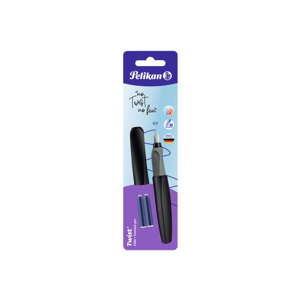 PELIKAN F&uuml;llhalter Twist M 946814 schwarz