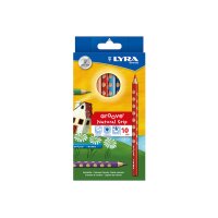 LYRA Farbstifte Groove 3811100 10 Farben