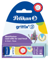 Pelikan griffix Mines pour porte-mines, emballage blister