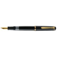 Pelikan Füllhalter M 200, schwarz, Federbreite: B