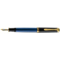 Pelikan Stylo plume Souverän 400, noir/bleu, F