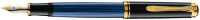 Pelikan Stylo plume Souverän 400, noir/bleu, B
