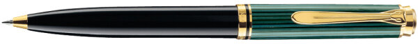 Pelikan Stylo à bille rotatif Souverän 800, noir/vert