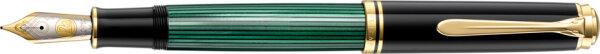 Pelikan Füllhalter "Souverän 1000", schwarz grün, EF