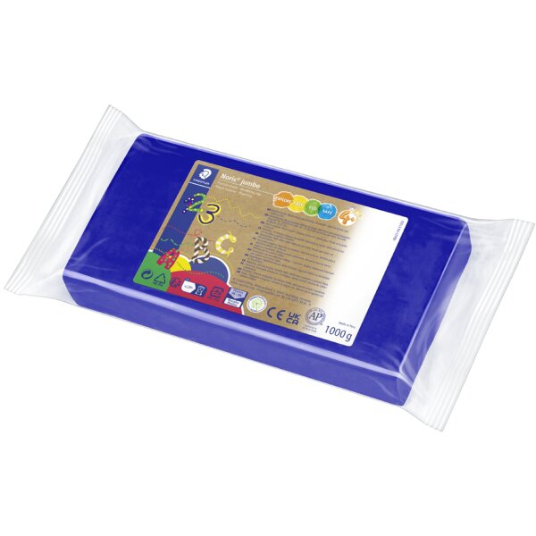 STAEDTLER Plastilin-Knete Noris, blau
