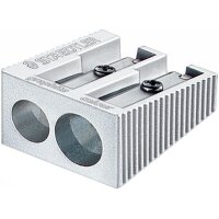 STAEDTLER Doppel-Spitzer graphite aus Metall, silber