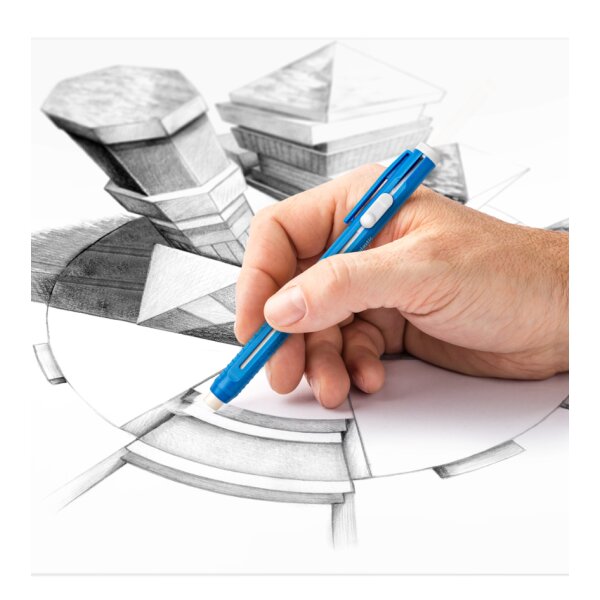 STAEDTLER Stylo-gomme Mars Plastic, présentoir carton de 20