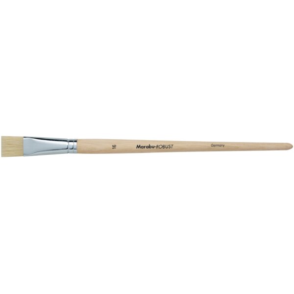Marabu Borstenpinsel Robust, flach, Gr. 4