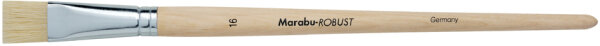 Marabu Borstenpinsel Robust, flach, Gr. 10