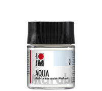 Marabu Vernis mat Aqua, mat, 50 ml, en flacon de verre