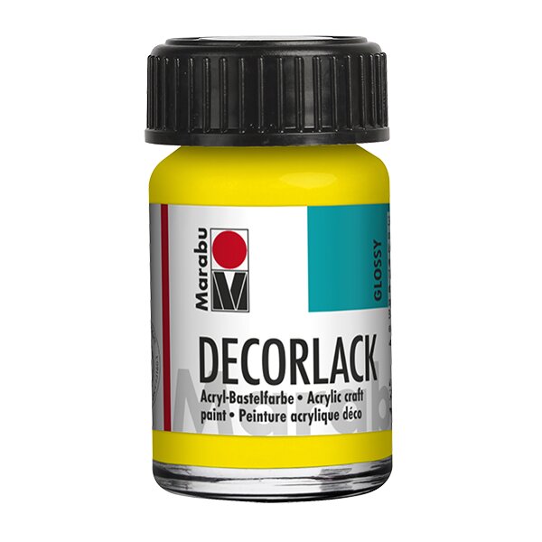 Marabu Acryllack "Decorlack", metallic-silber, 15 ml,im Glas