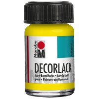 Marabu Acryllack "Decorlack", metallic-silber, 15 ml,im Glas