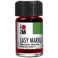 Marabu Peinture à marbrer Easy Marble, 15 ml, blanc