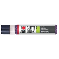 Marabu Effektfarbe "Glitter-Liner", glitter-gold, 25 ml