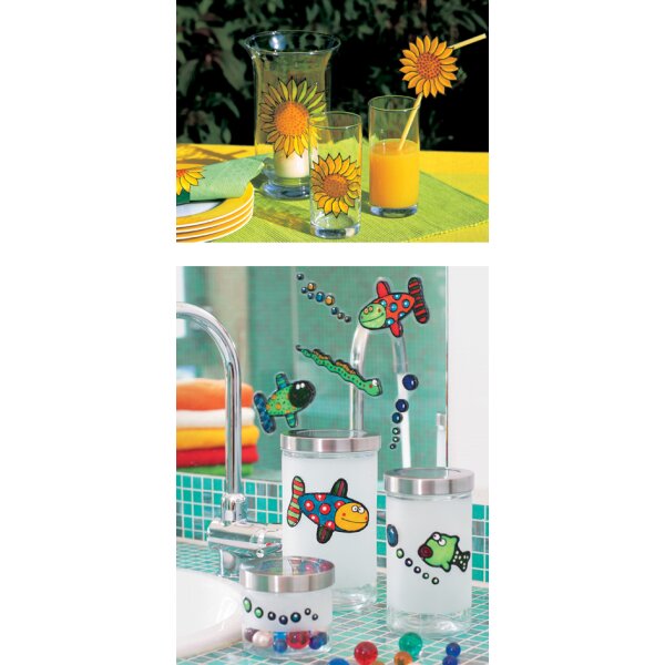 Marabu Window Color fun &amp; fancy, 80 ml, framboise