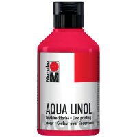 Marabu Aqua-Linoldruckfarbe, mittelgelb, 250 ml