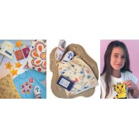 Marabu Marqueur pour textile Textil Painter, blister de 5