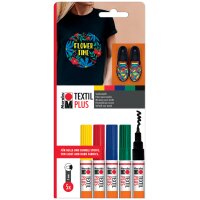 Marabu Marqueur pour textile Textil Painter Plus, blister