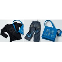 Marabu Marqueur pour textile Textil Painter Glitter,