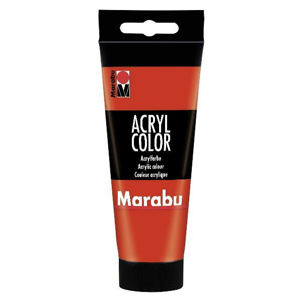 Marabu Peinture acrylique AcrylColor, noir, 100 ml