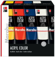 Marabu Peinture acrylique AcrylColor, kit de...