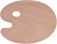 Marabu Farbmisch-Palette, aus Holz, oval