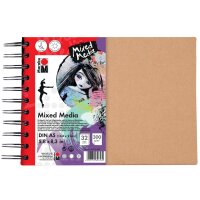 Marabu Cahier à spirale Mixed Media, format A4,...