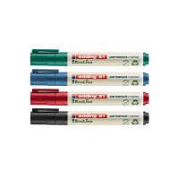 EDDING Permanent Marker 21 1.5-3mm 21-E4 4-farbig ass.