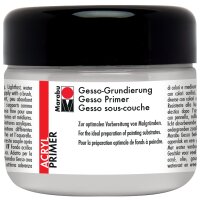 Marabu Acrylgrundierung Gesso, 225 ml, weiss