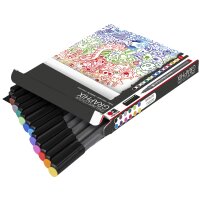 Marabu Feutre fin COLOUR GRAPHIX, DOODLE SUPREME, par 12